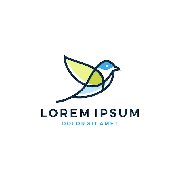 bird leaf logo