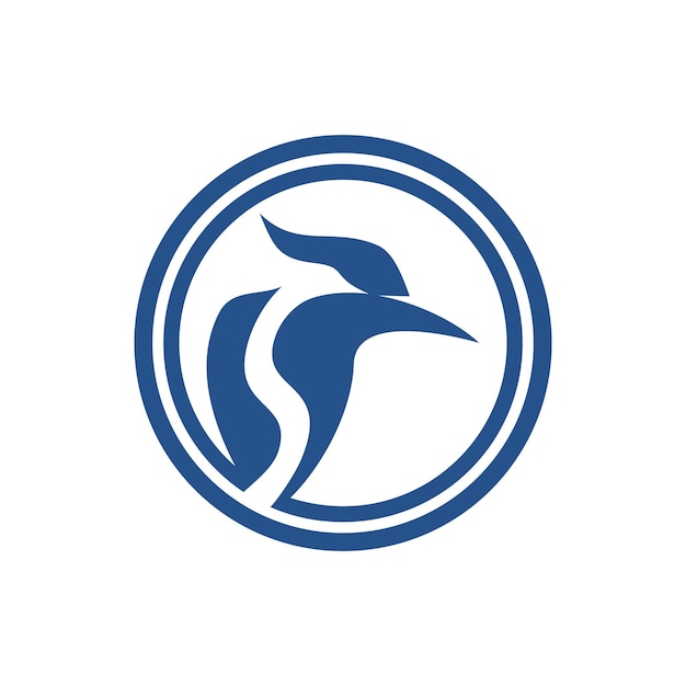 Bird letter s logo icon