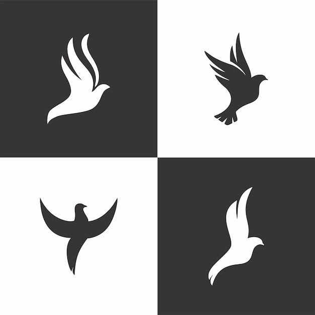 Vector bird logo design ideas