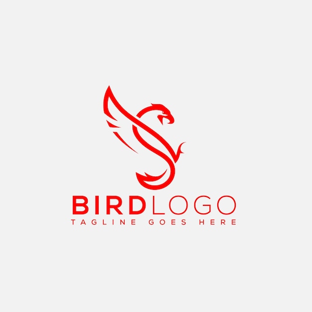 Bird Logo Design Template Vector Graphic Branding Element