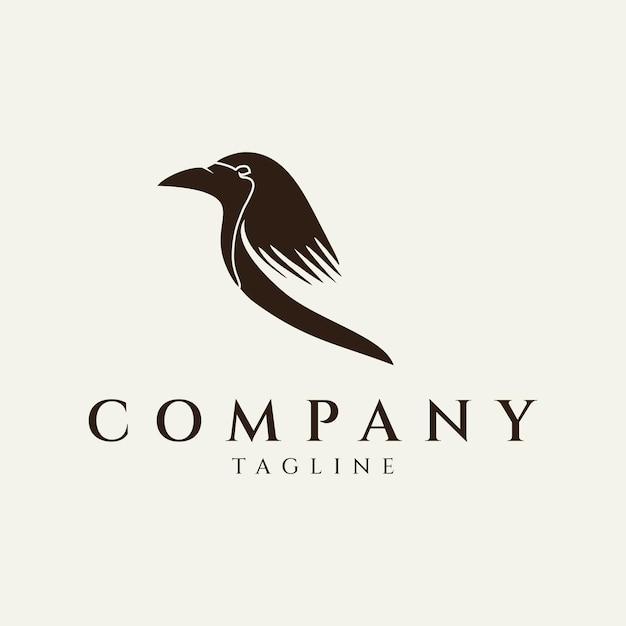 Bird logo design vector illustration