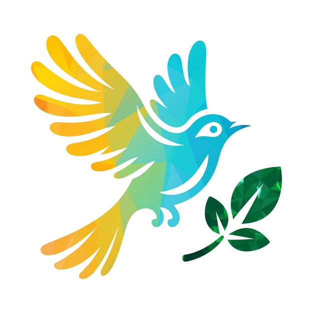 ベクトル 鳥のロゴデザインのベクトル図