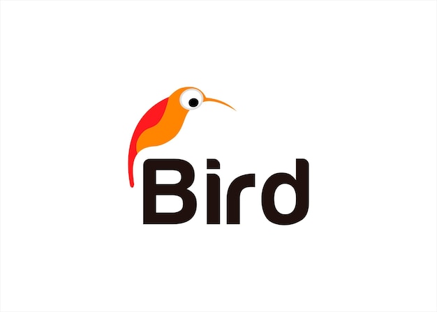 Bird logo design vector