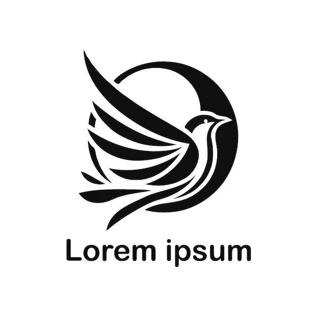 a bird logo design