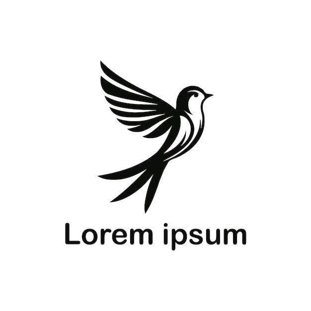 a bird logo design