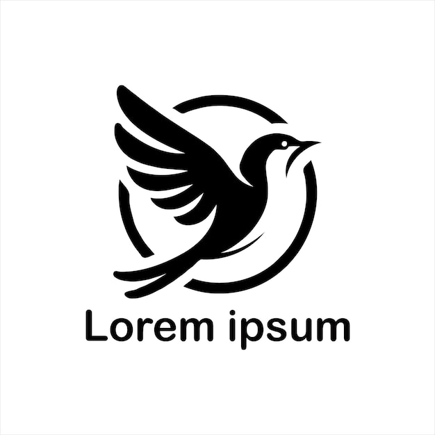 a bird logo design