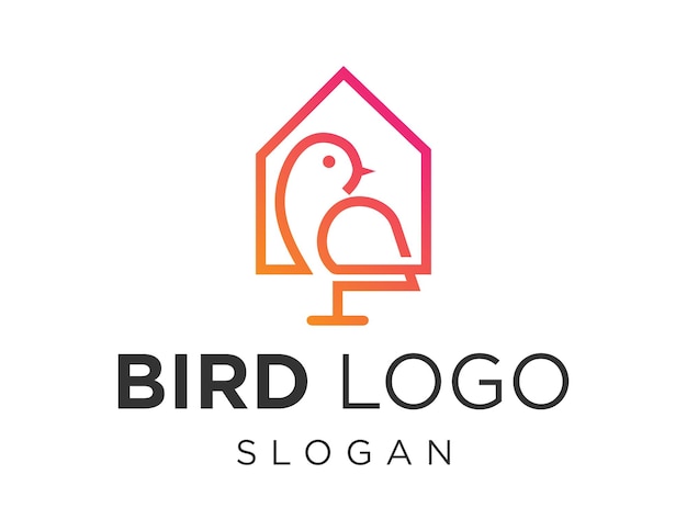 Вектор Дизайн логотипа bird