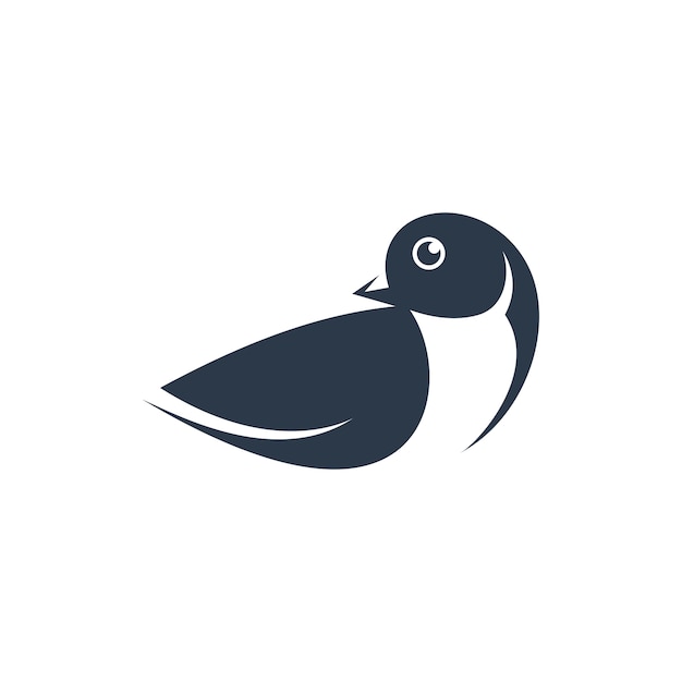 Дизайн логотипа птицы