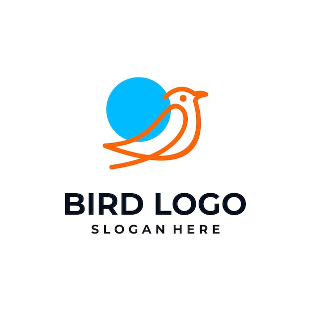 Дизайн логотипа Bird