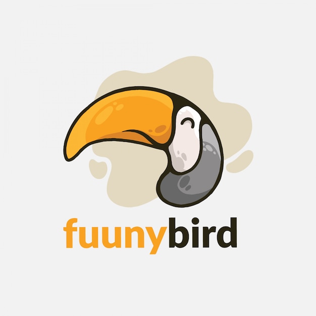 Vettore illustrazione di logo dell'uccello