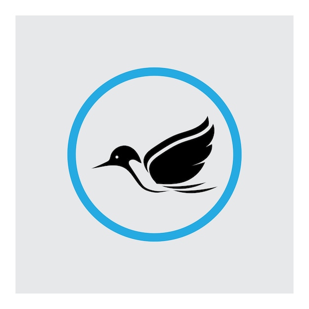 鳥のロゴ画像イラストデザイン
