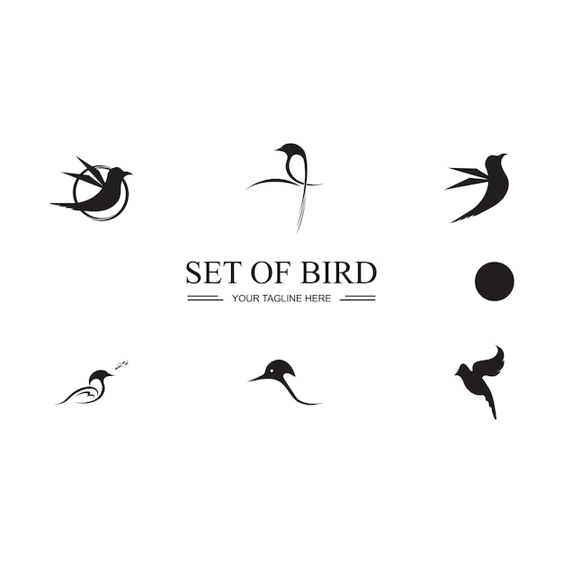 Bird logo images illustration design