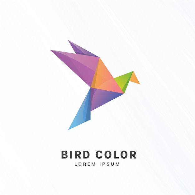 Bird logo template