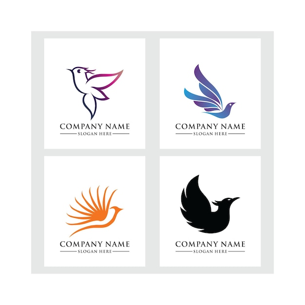 Bird Logo Template