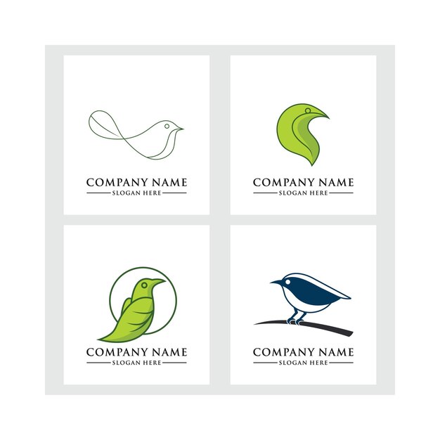 Bird Logo Template