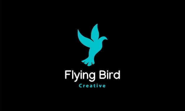 Птица логотип шаблон