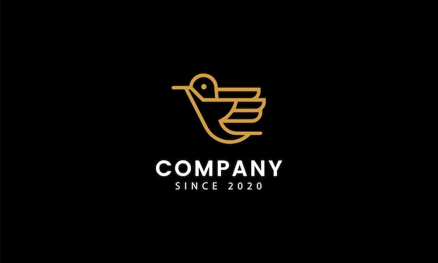 Bird logo template