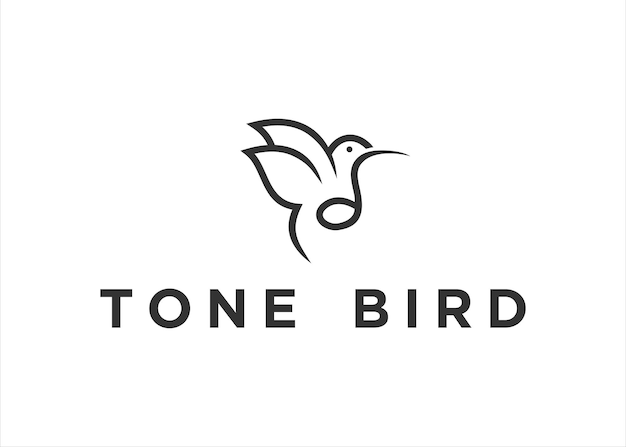 bird logo ton design icon illustration