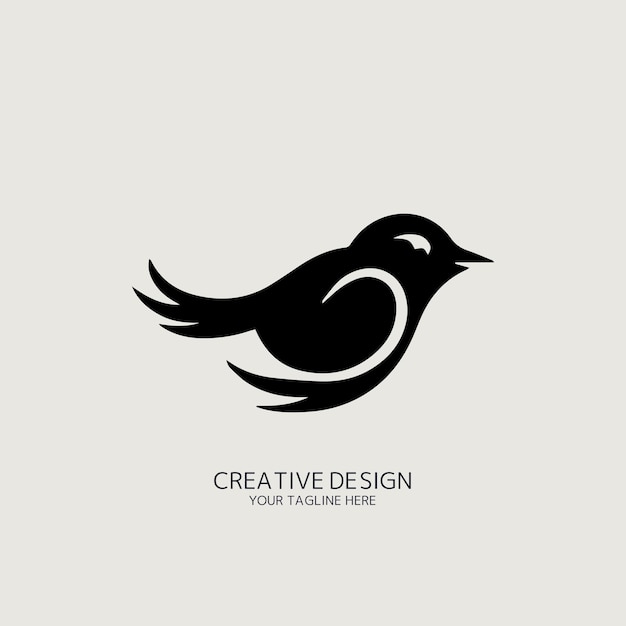 Bird logo vector file