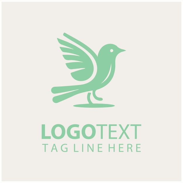 bird logo vector illustrations