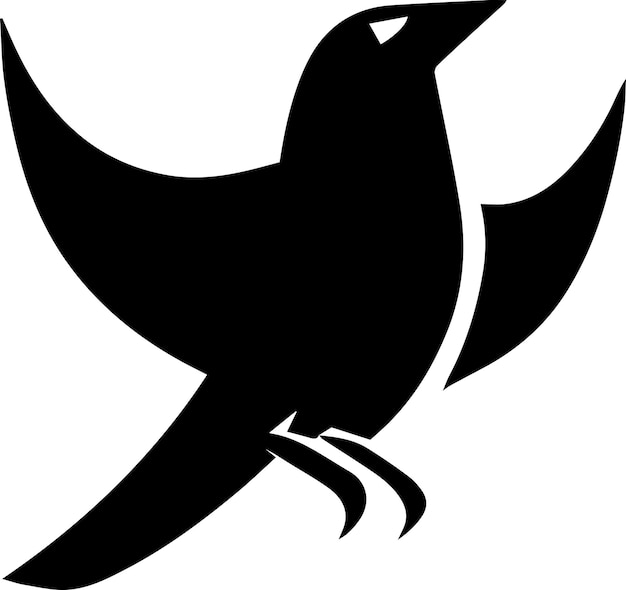 Bird Logo Vector silhouette 26