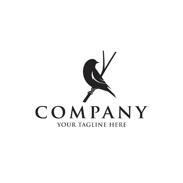 Bird logo vector