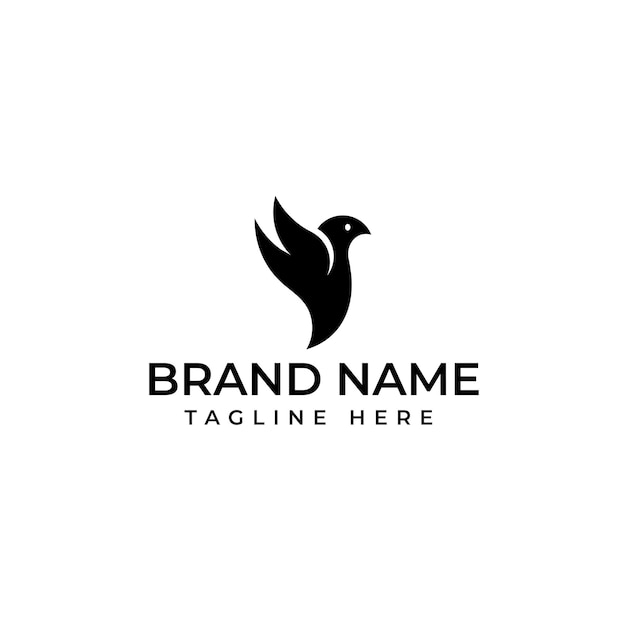 Bird logo vector