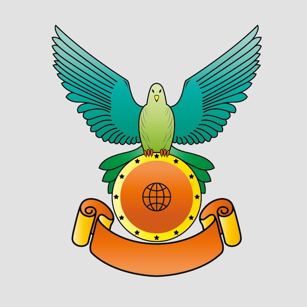 Логотип птицы