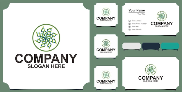 Bird mandala logo company