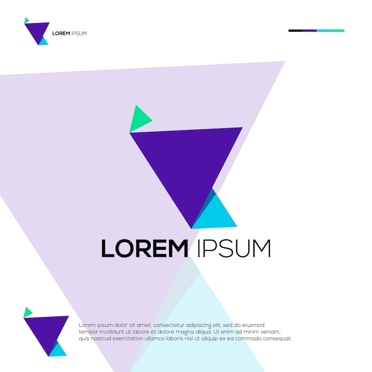 Vector bird modern logo design ideas