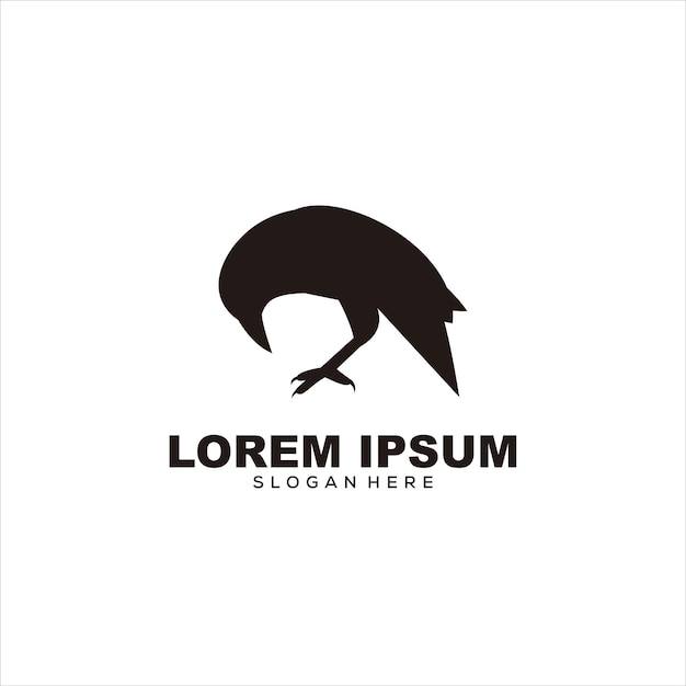 bird silhouette logo illustration