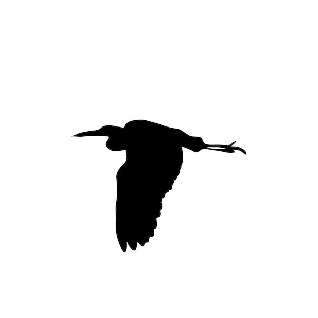 Bird silhouette vector