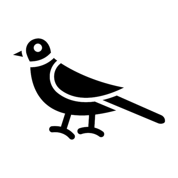 Bird Vector Icon Design Illustratie