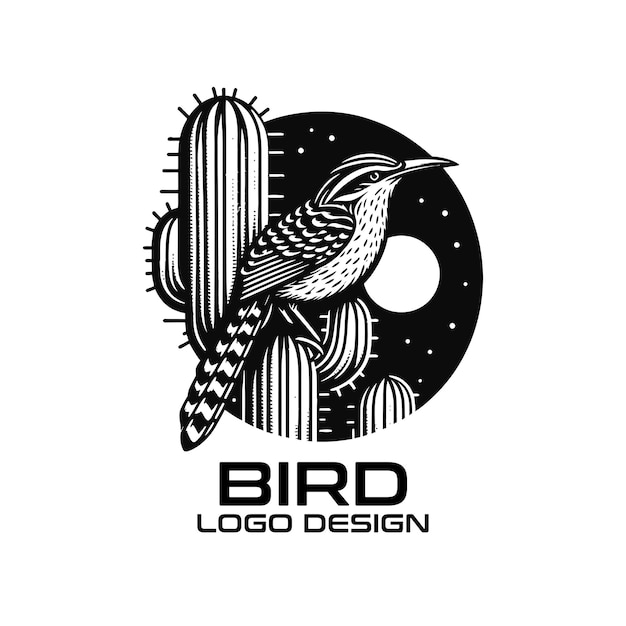 Вектор Дизайн логотипа bird vector