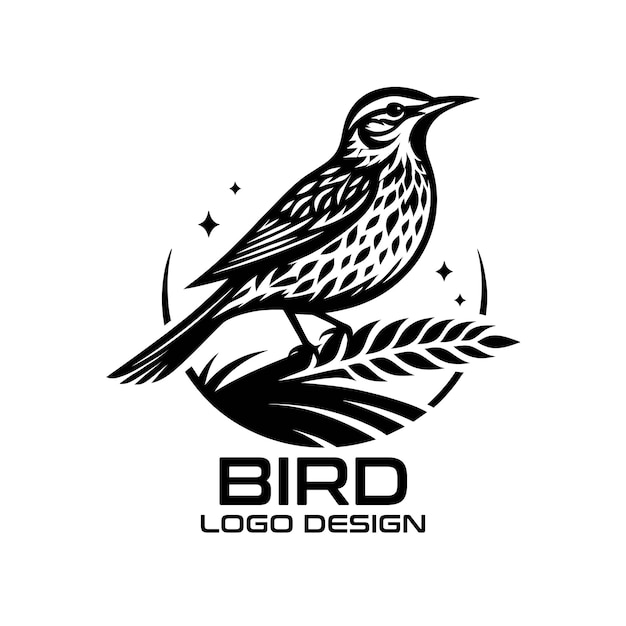 Вектор Дизайн логотипа bird vector