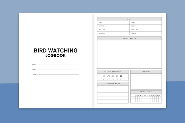 Bird Watching LogBook