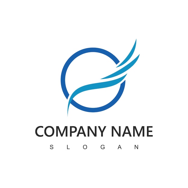 Bird Wings Logo Design Template