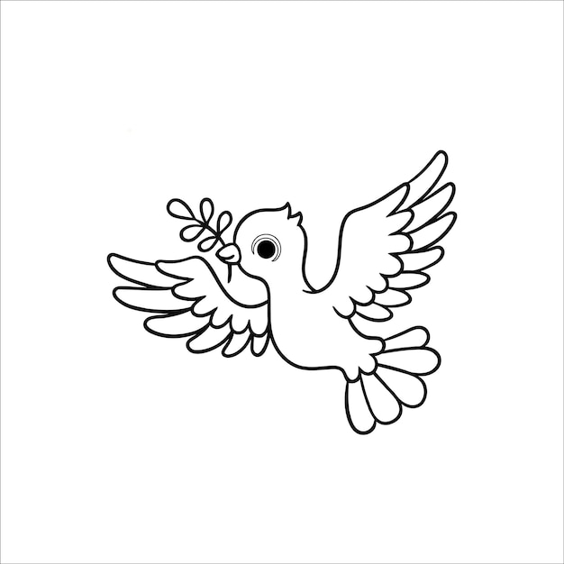 birds coloring page for kids