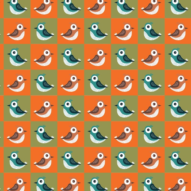 鳥のパターン