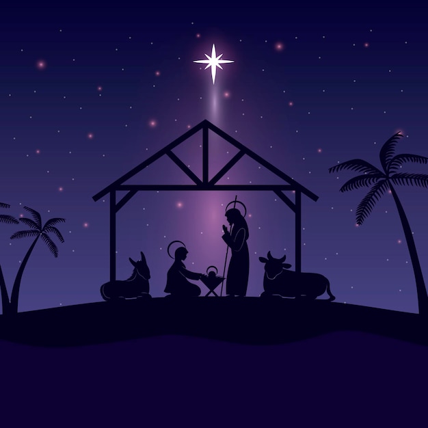 Birth of the child jesus