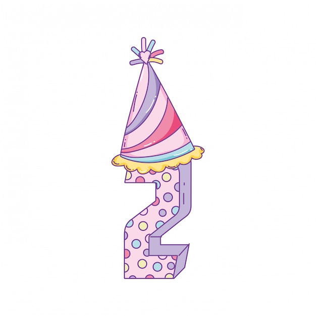 誕生日の蝋燭の番号