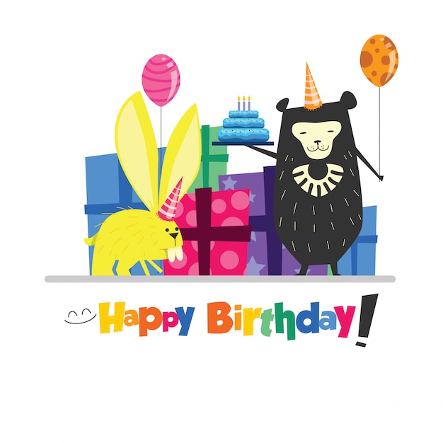 Birthday card design