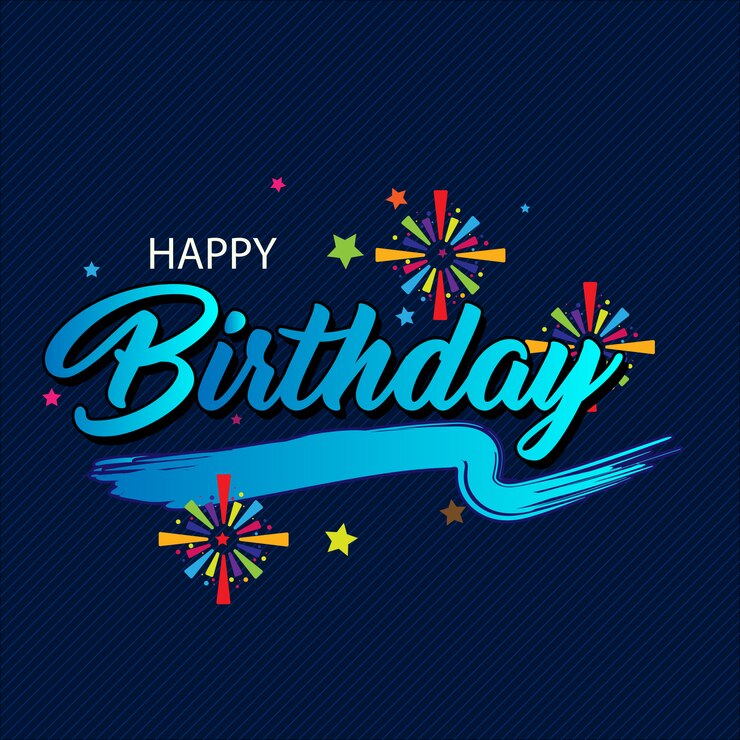 Birthday Colorful Background