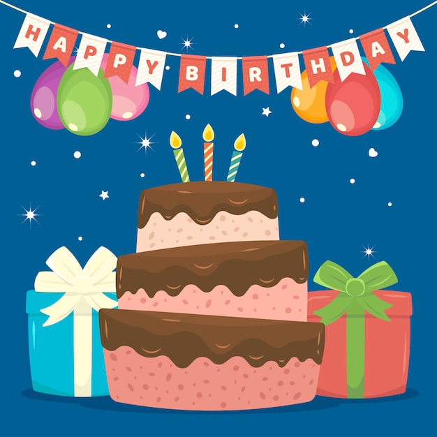 birthday decoration background
