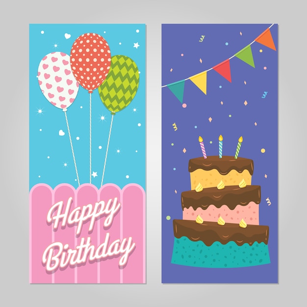 Banner di decorazione di compleanno