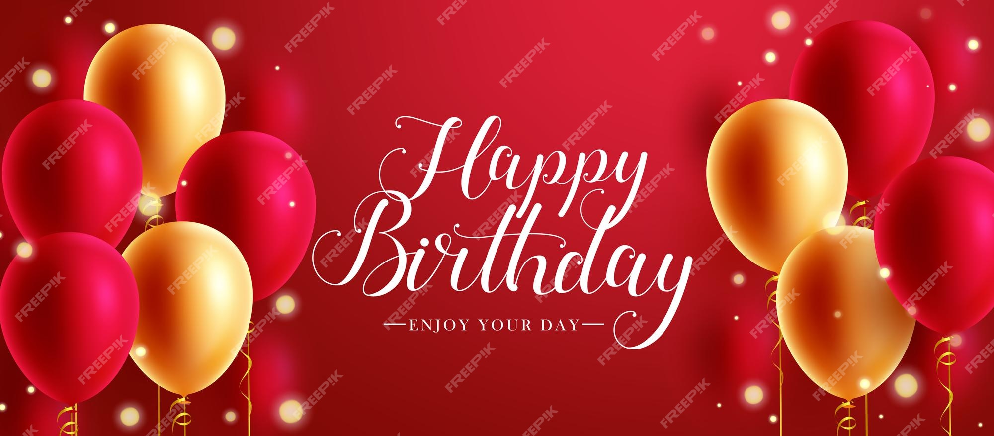 Premium Vector | Birthday greeting vector background design. happy ...