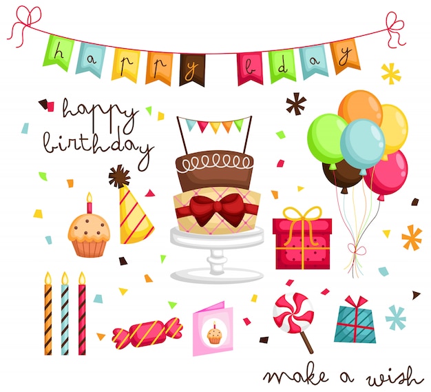 Birthday image set