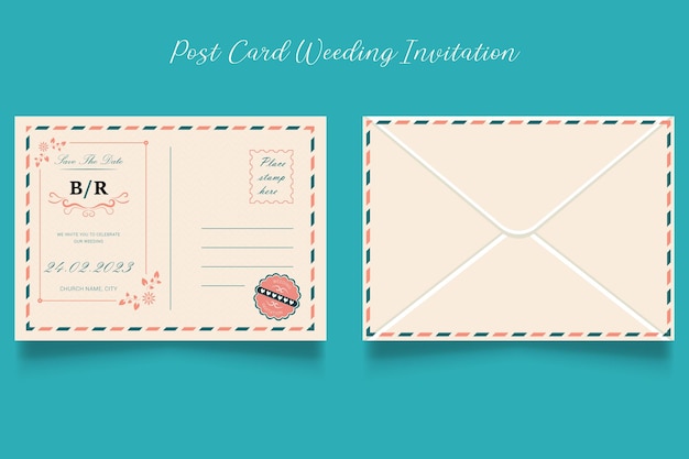 Birthday invitation card template