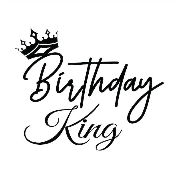 誕生日公主 Svg 誕生日女王 Svg 生日隊伍 Svg 衫 誕生日王