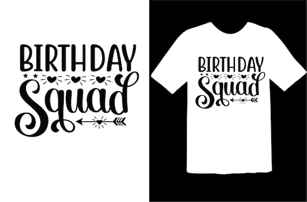 Birthday svg design